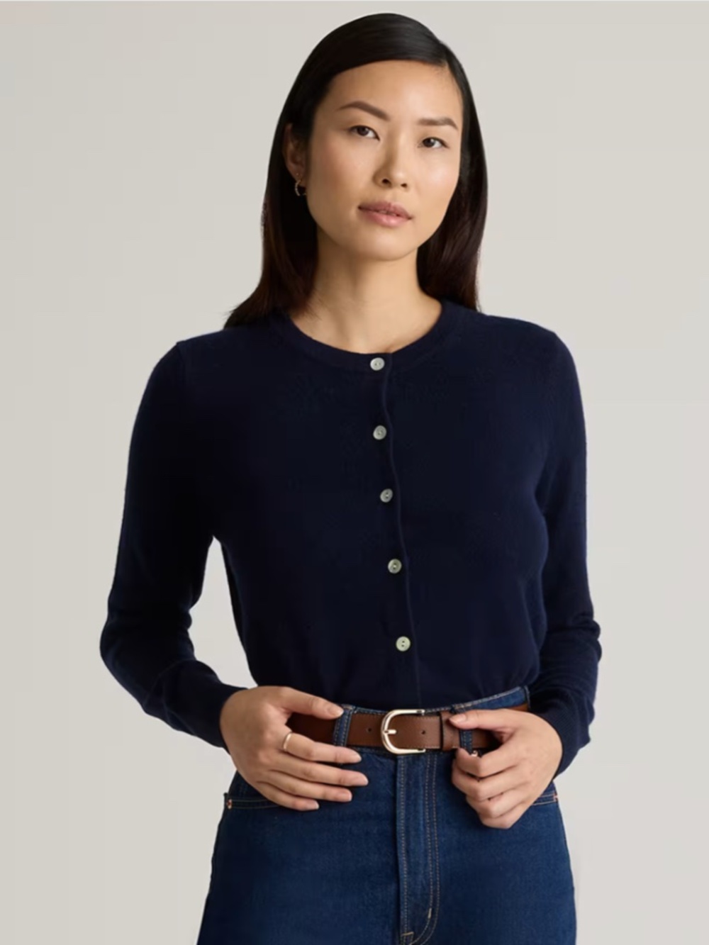 Quince Mongolian Cashmere Cardigan Sweater